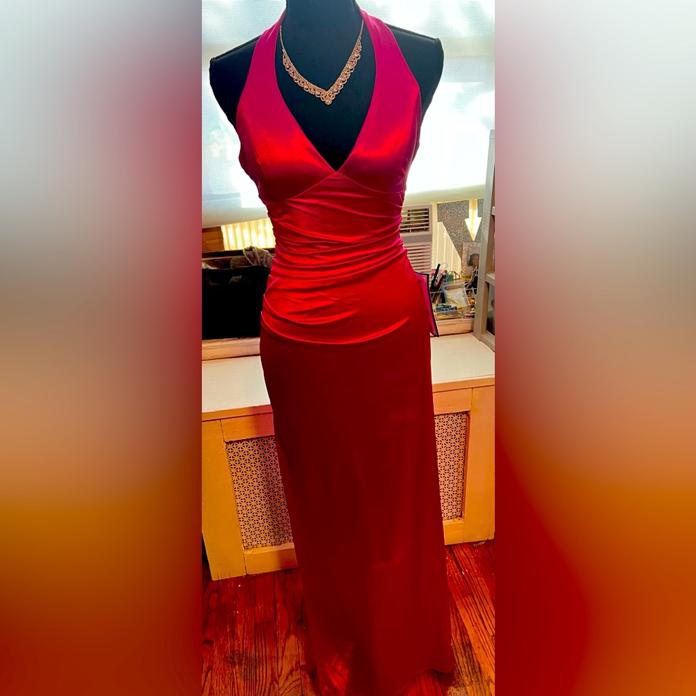 Hot Pink Prom Dress
